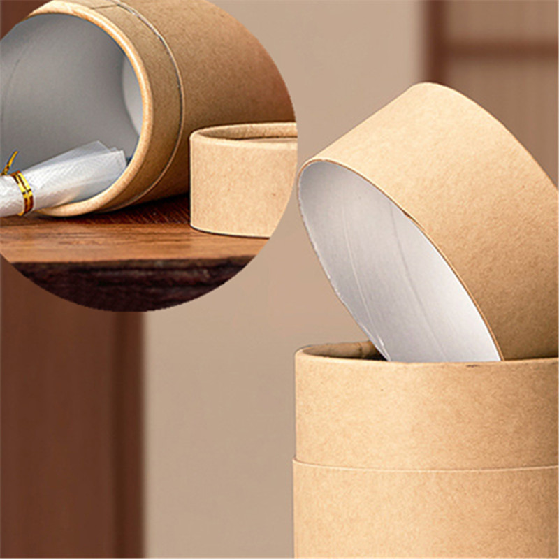 Coffee Tea Essentials - 1PCS Neue Kraft Pappe Rohre Runde
