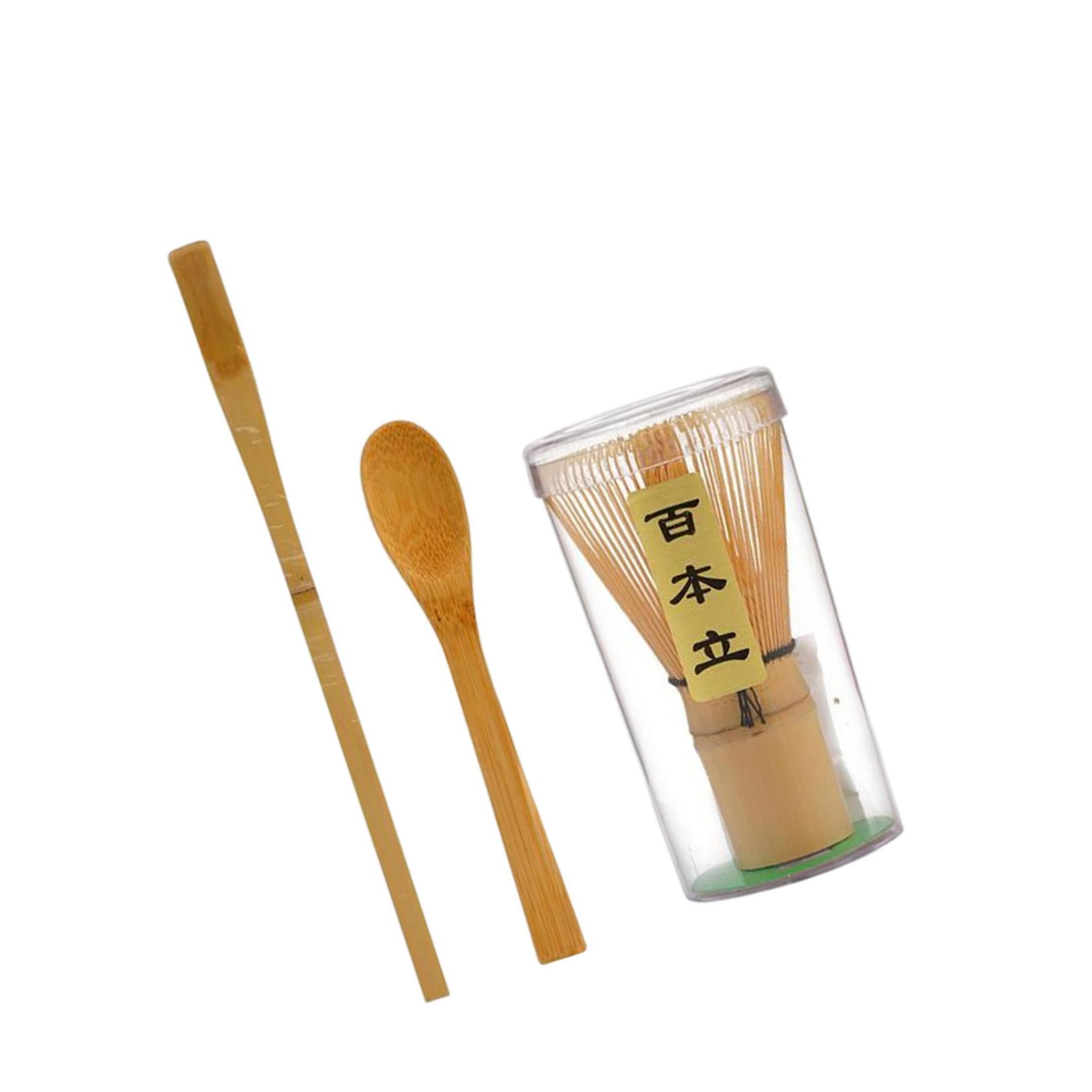 Matcha Whisk Set - Matcha-Schneebesen-Set, multifunktionales handgefertigtes Starter-Set, Utensil für