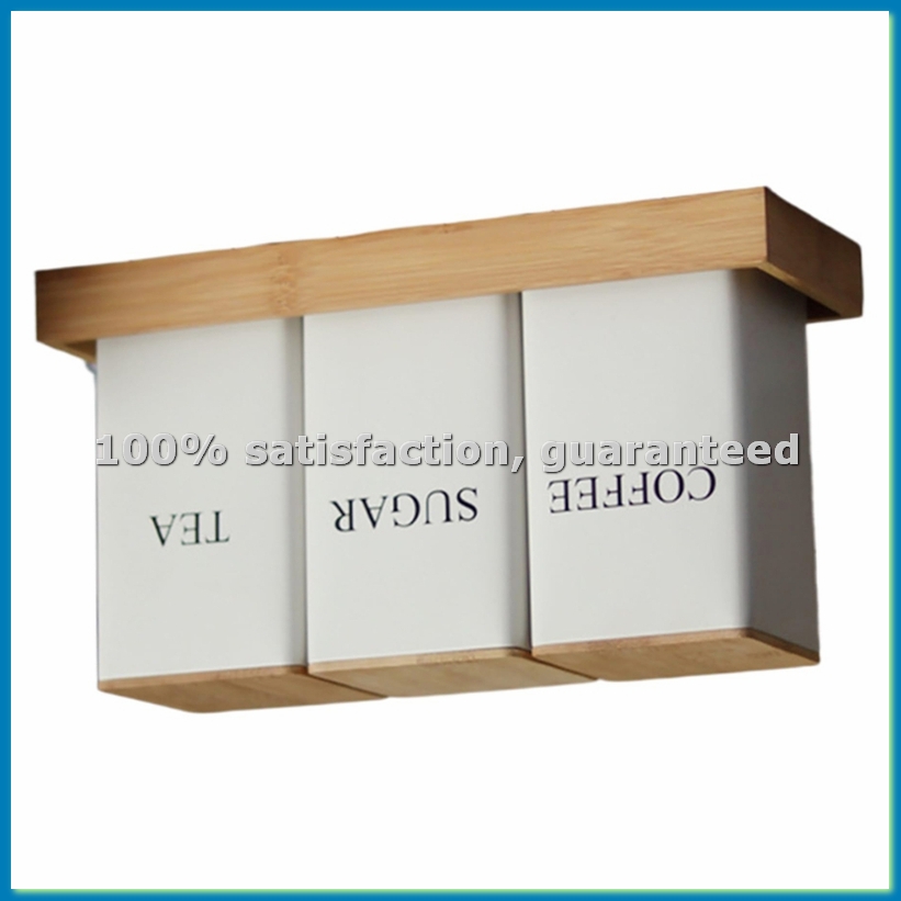 Coffee Tea Jar Set - 3-teiliges Set Tee-, Kaffee- und Zuckerbehälter