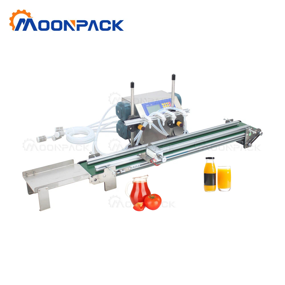 Juice Tea Coffee - Moonpack MP-4H1200 Abfüllmaschine Halbautomatische Getränke-Abfüllmaschine für