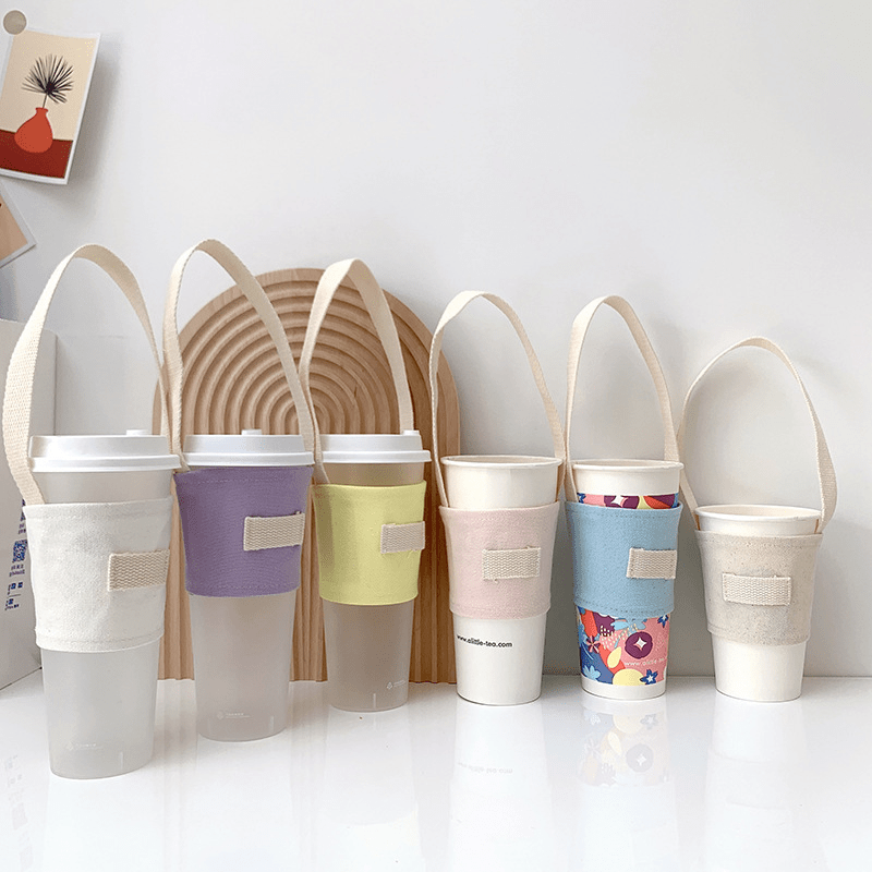 Coffee Tea Jar Set - Milch Tee Tasse Set Hand Tragen