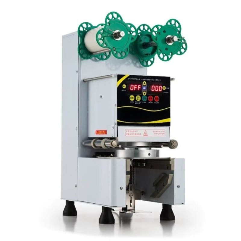 Juice Tea Coffee - Automatische Kunststoffbecher-Versiegelungsmaschine für den gewerblichen Gebrauch