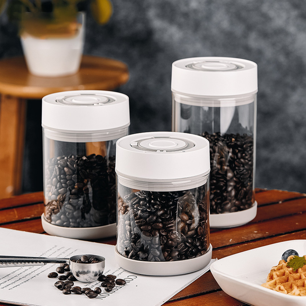 Coffee Tea Bean - Feuchtigkeitsbeständiges Glasglas für Kaffeebohnen in der