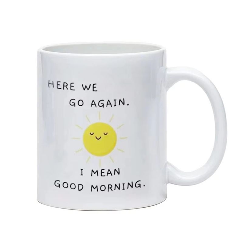 Coffee Tea Good Morning - NEUHEIT Auf Lager - Kaffeetasse mit