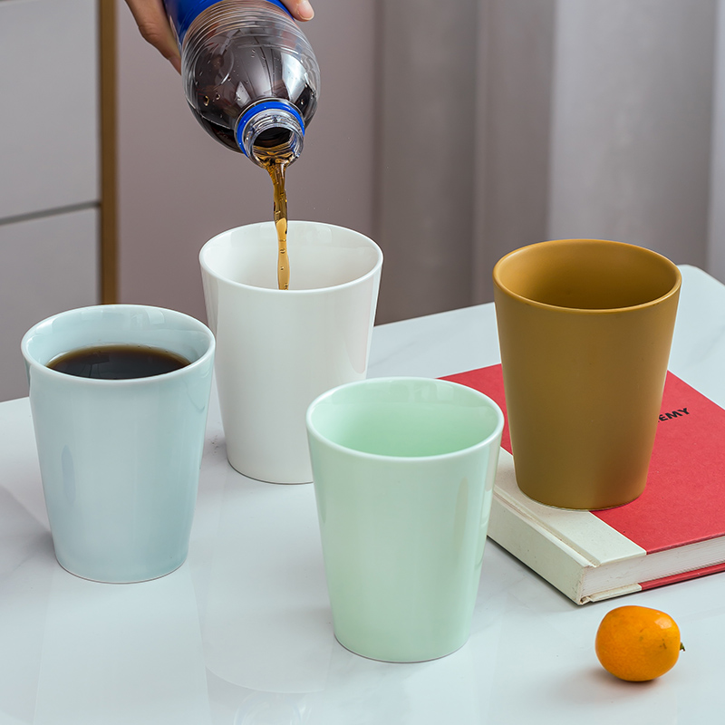 Juice Tea Coffee - Großer Keramik-Bierkrug, Kaffeetasse für Gewerbliche Nutzung,