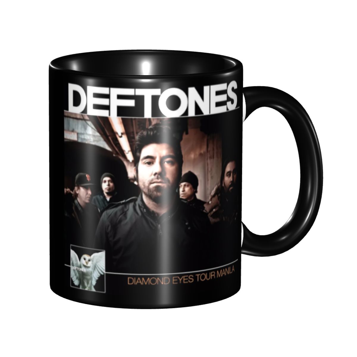 Alternative To Coffee And Tea - Maßgeschneiderte alternative Metallband Deftoness Becher DIY