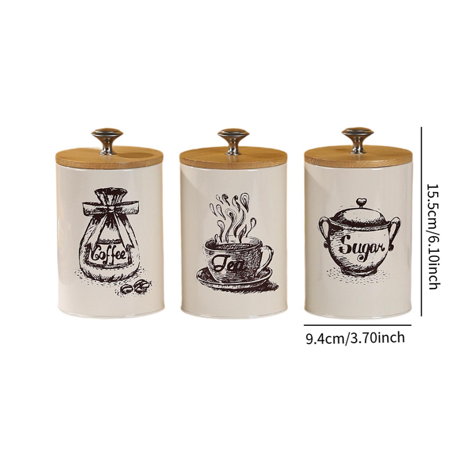 Landhaus Kaffee Tee Zucker Vor – Coffee Tea Sugar Canister Set Bewertung und Preis