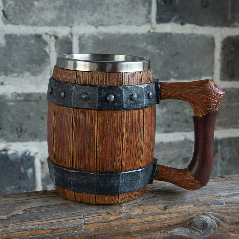 Wikinger Retro-Bierkrug aus Ku – Double Wall Mug Bewertung und Preis