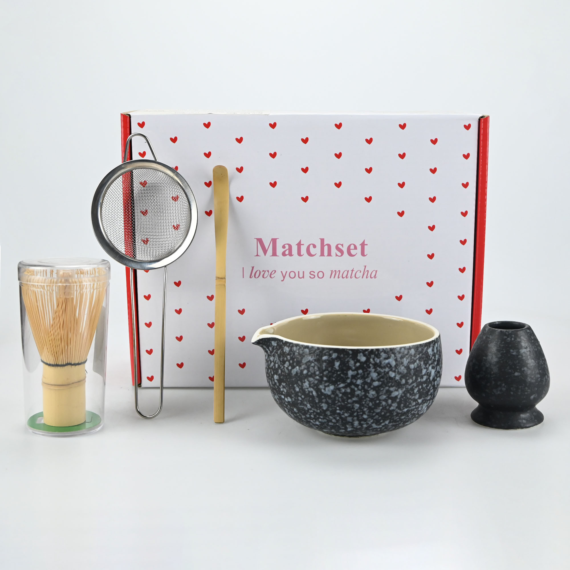 2/4/5-teiliges Matcha-Schneebe – Matcha Whisk Set Bewertung und Preis