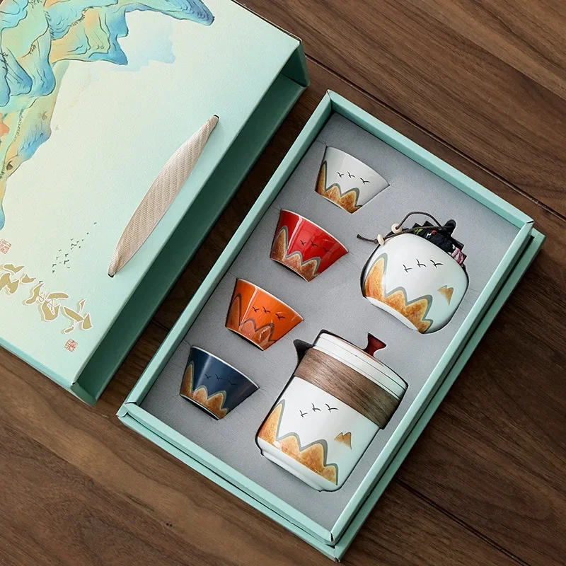 Geschenkbox, Keramik-Teetasse  – Coffee Tea Jar Set Bewertung und Preis