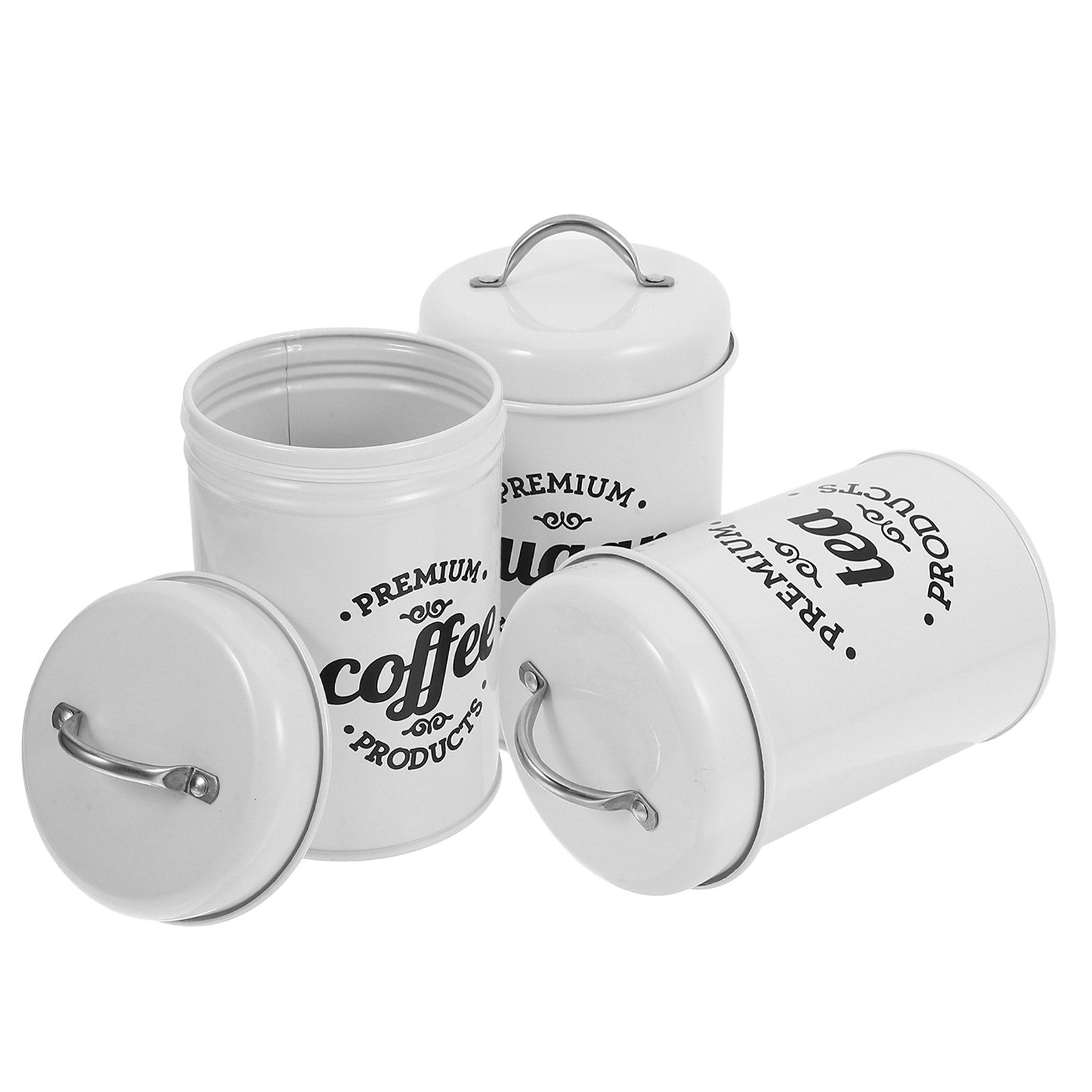 Luftdichtes Metallbehälter-Set – Coffee Tea Jar Set Bewertung und Preis