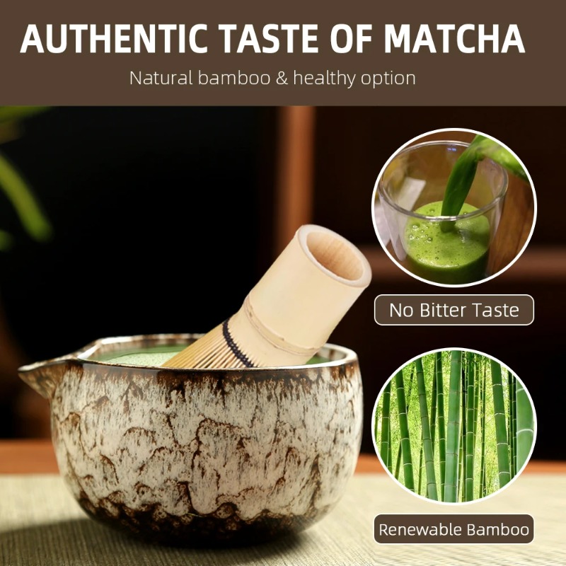 6-teiliges japanisches Matcha- – Matcha Whisk Set Bewertung und Preis