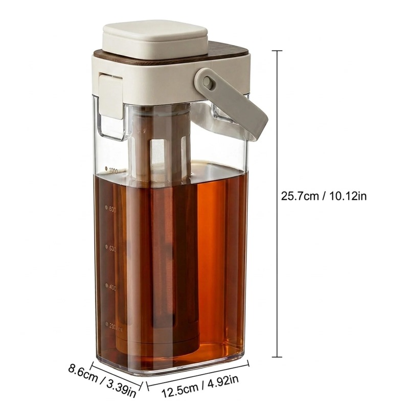 Kaltbrau-Kaffeekrug, auslaufsi – Coffee Tea Brew Bewertung und Preis