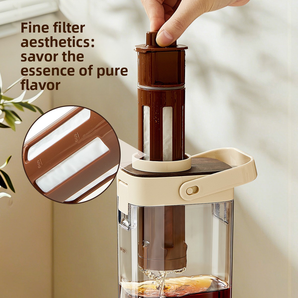 Großer Kaffee-Kaltbrüh-Topf fü – Coffee Tea Brew Bewertung und Preis