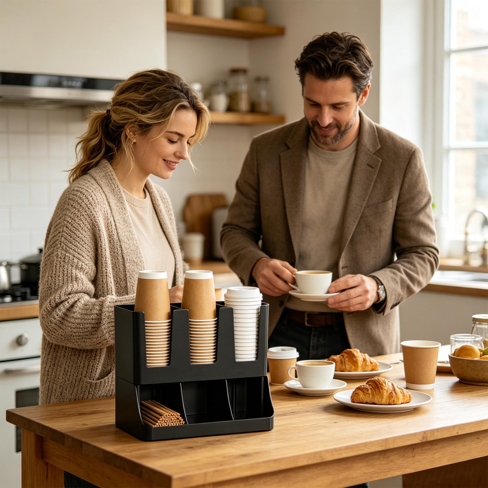 Kaffee-Organizer zur Wandmonta – Tea Coffee Set Up Bewertung und Preis