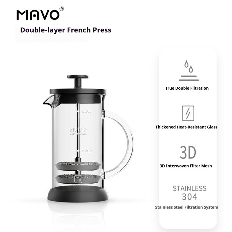 MAVO French-Press-Kaffeemaschi – Coffee Tea Brew Bewertung und Preis