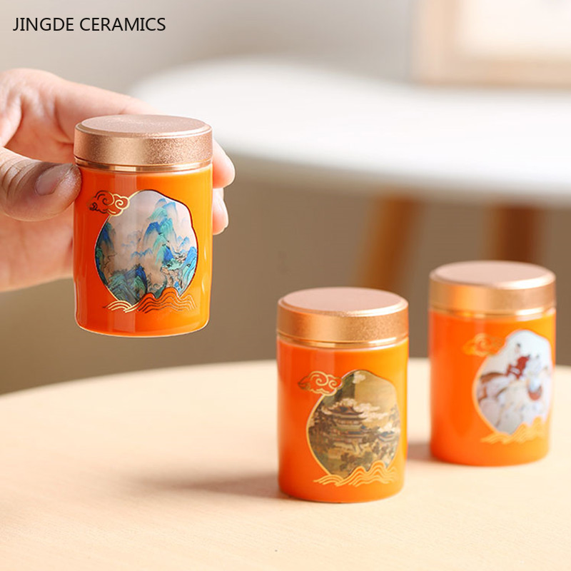 1pc chinesische tragbare Reise – Coffee Tea Jar Set Bewertung und Preis
