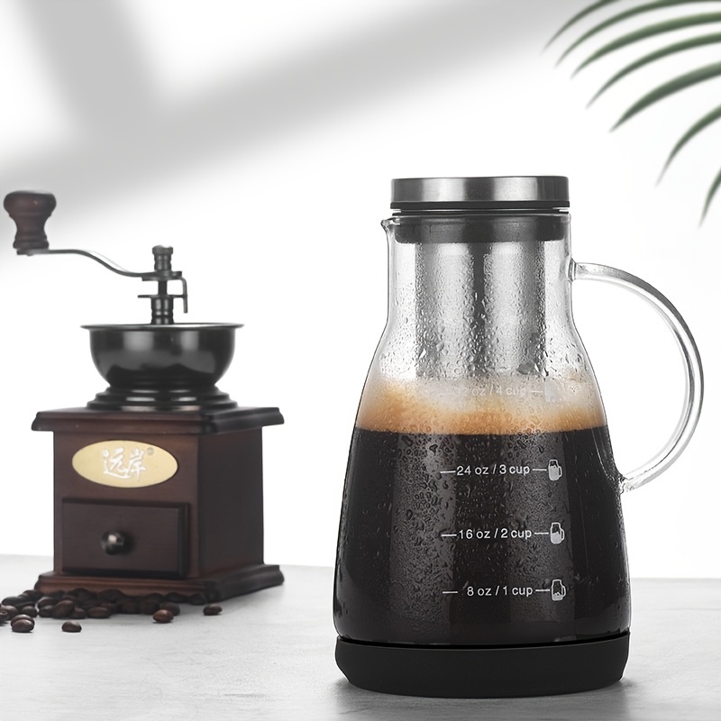24oz Klassischer Glas-Kaltbrüh – Coffee Tea Brew Bewertung und Preis