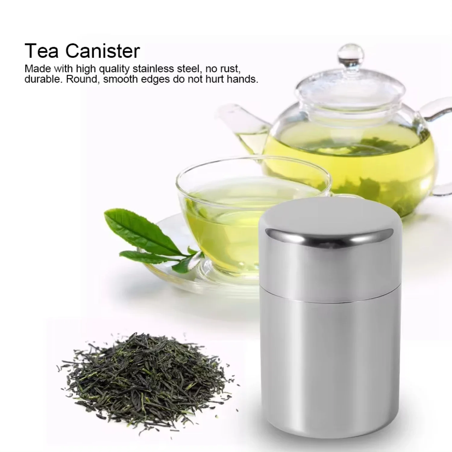 Teeblatten-Dosen aus Edelstahl – Coffee Tea Sugar Canister Set Bewertung und Preis