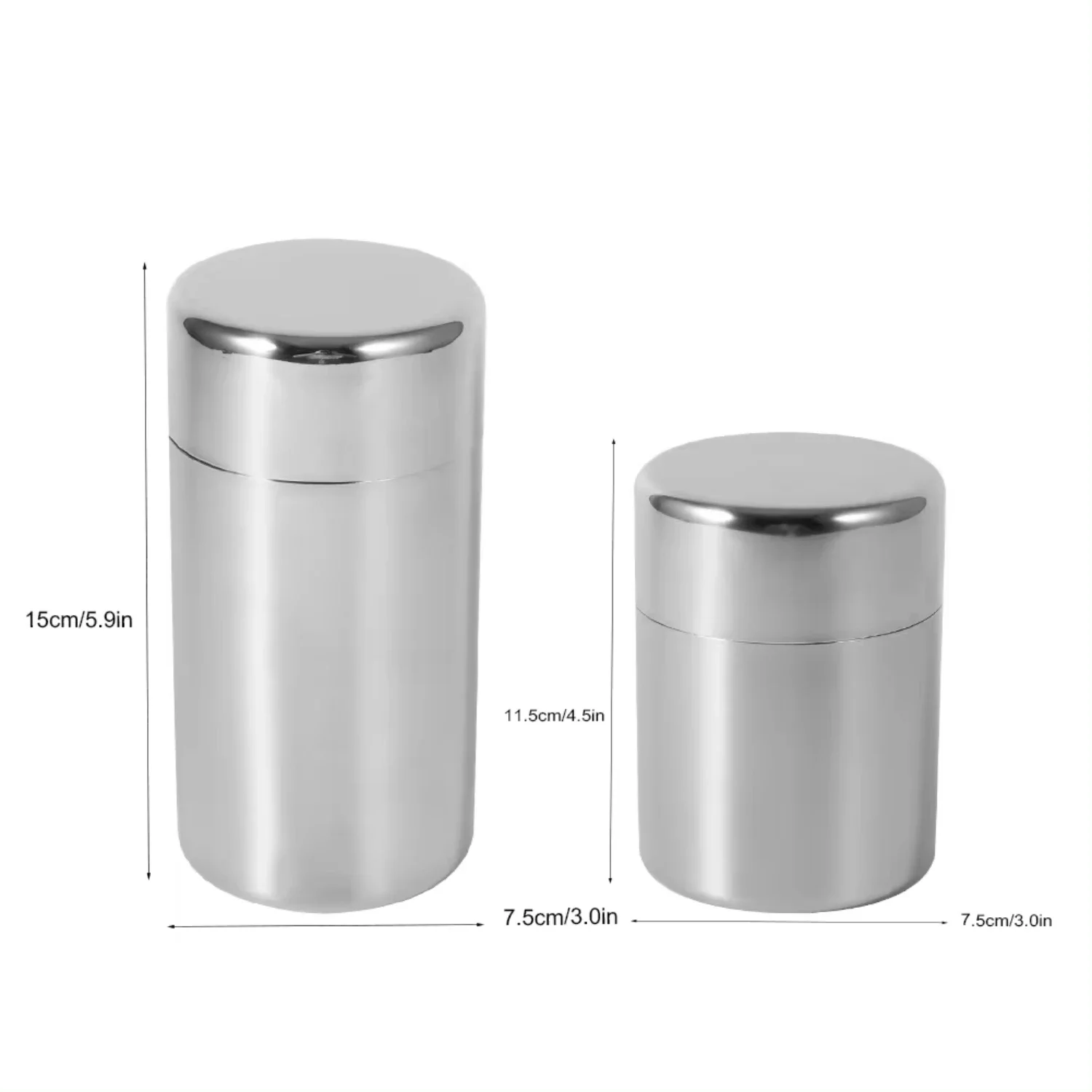 Teeblatten-Dosen aus Edelstahl – Coffee Tea Sugar Canister Set Bewertung und Preis
