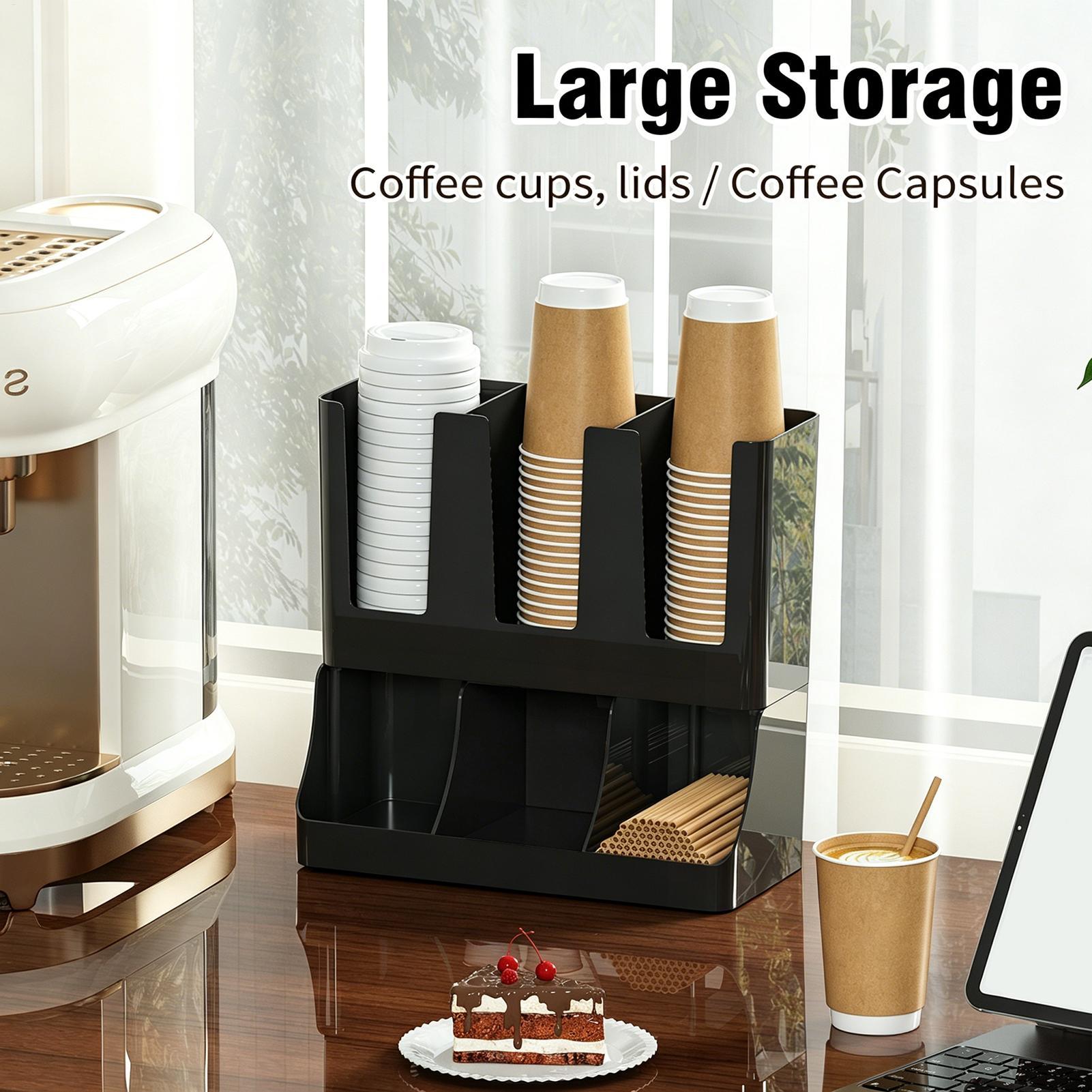 Kaffee-Organizer mit 6 Fächern – Tea Coffee Set Up Bewertung und Preis