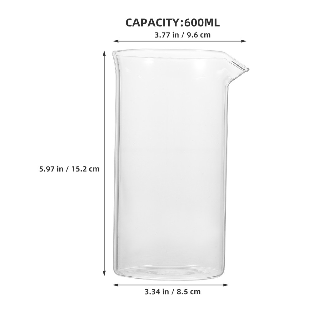 Transparente Glas-Kaffeepresse – Coffee Tea Brew Bewertung und Preis