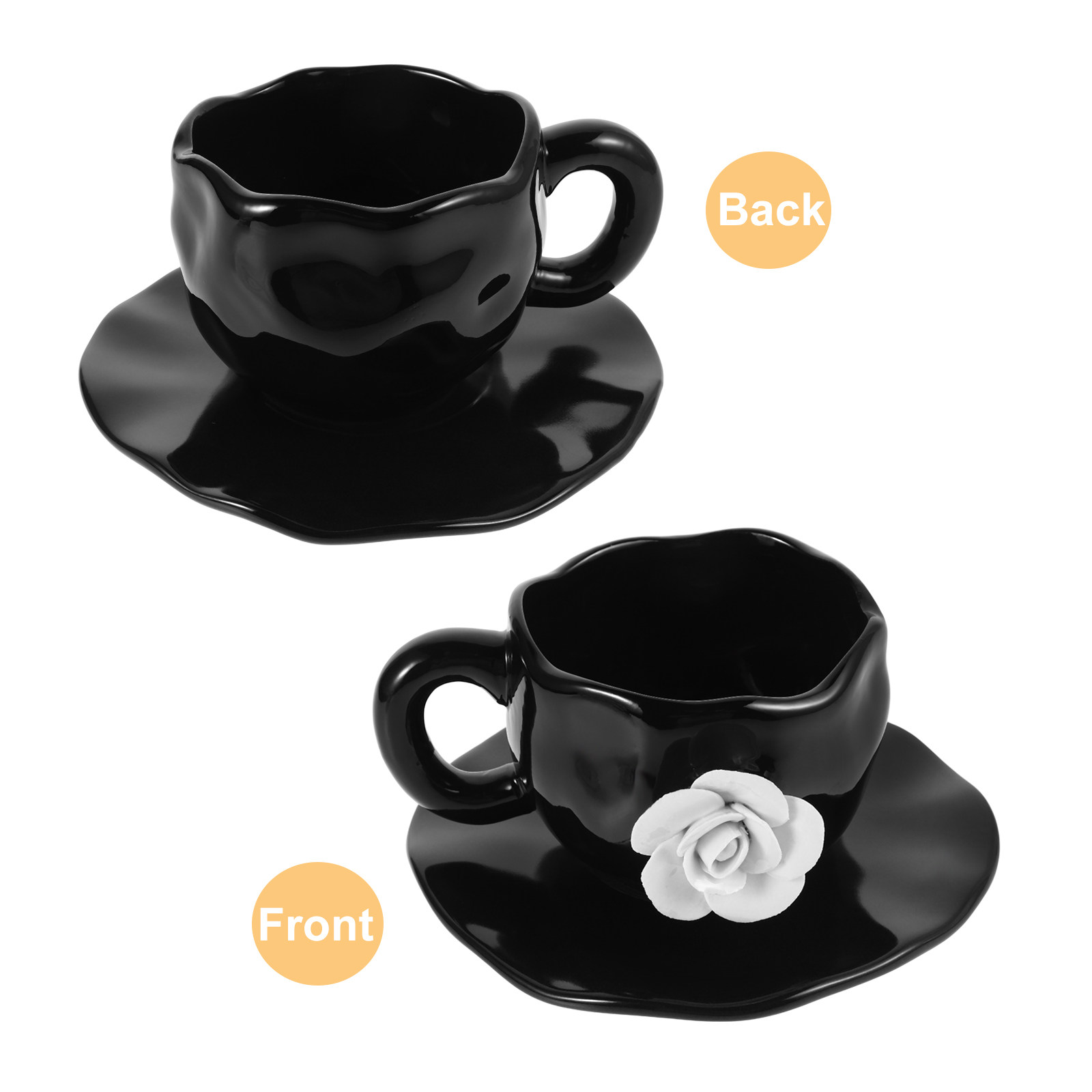 1 Set Keramik-Kaffeetasse mit  – Juice Tea Coffee Bewertung und Preis